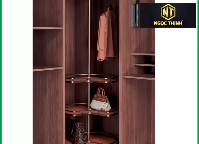 KỆ VẮT QUẦN ÁO TỦ GÓC HM-274 TẠI Long Tân